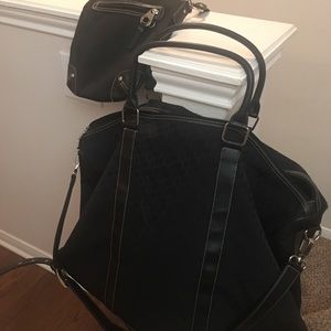 NY &Co XL Duffle and matching Crossbody